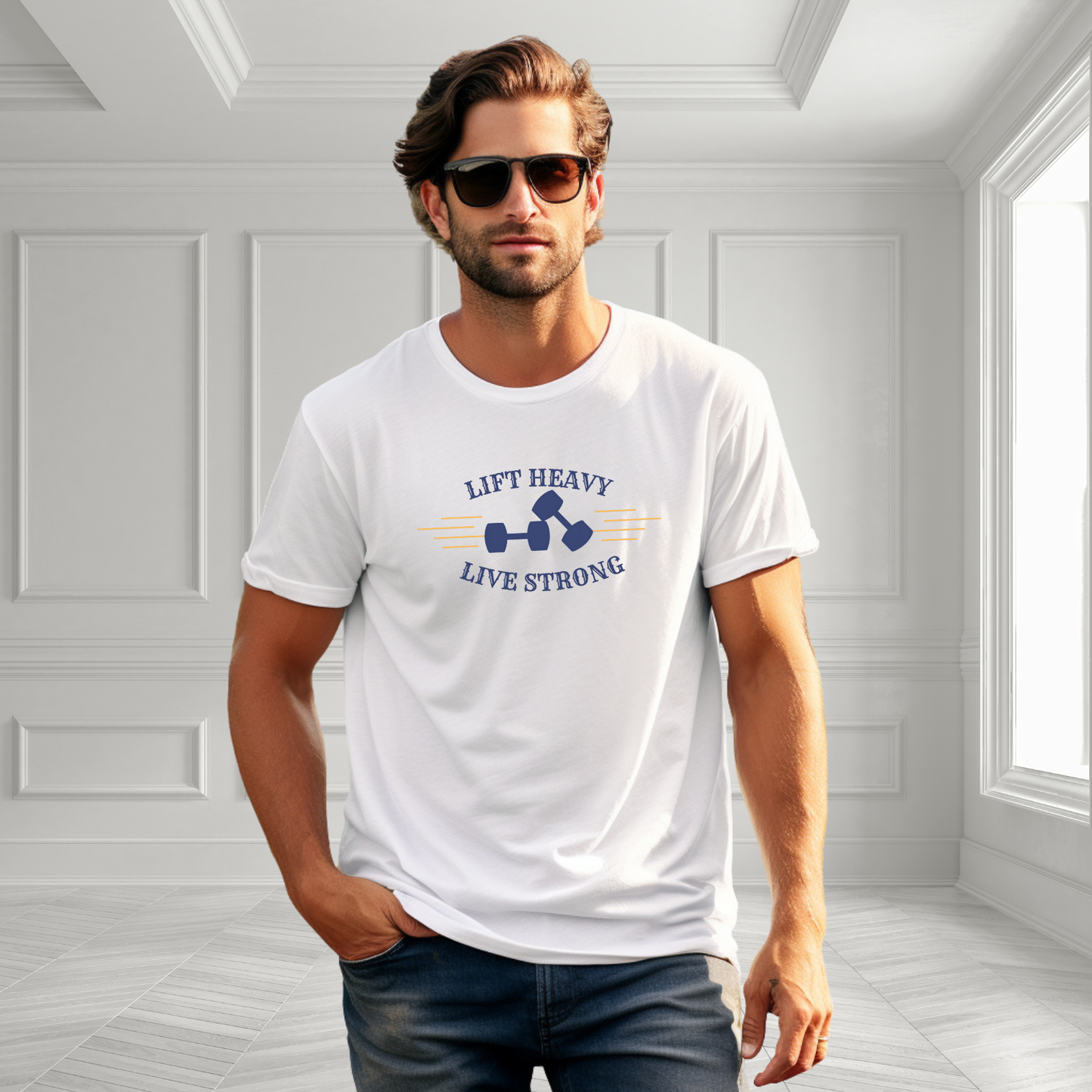 Lift Heavy Live Strong T-Shirt