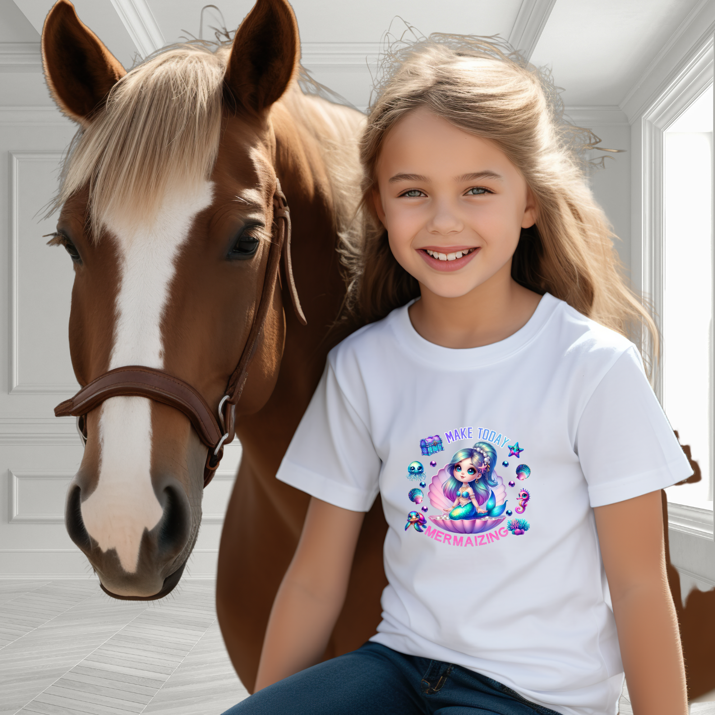 Make Today Mermaizing Kid's T-Shirt