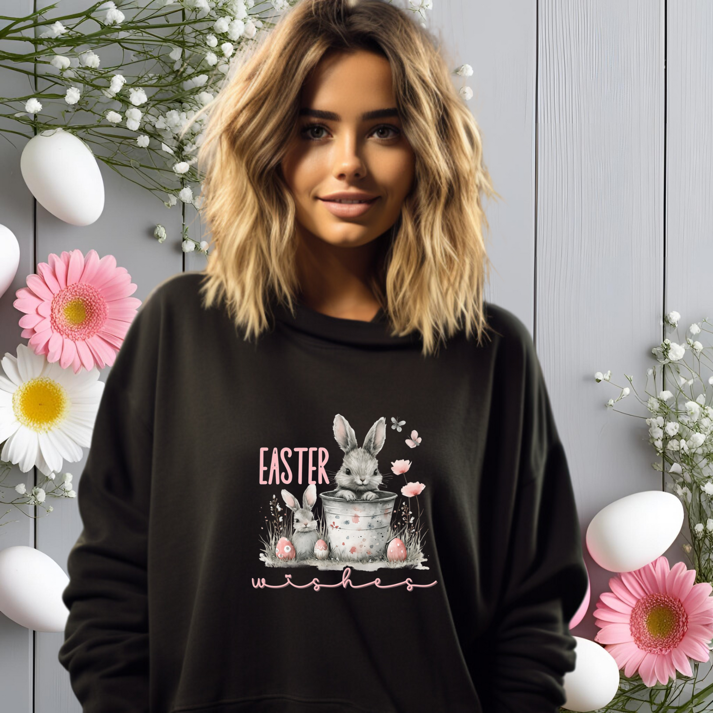 Easter Wishes Crewneck Sweatshirt