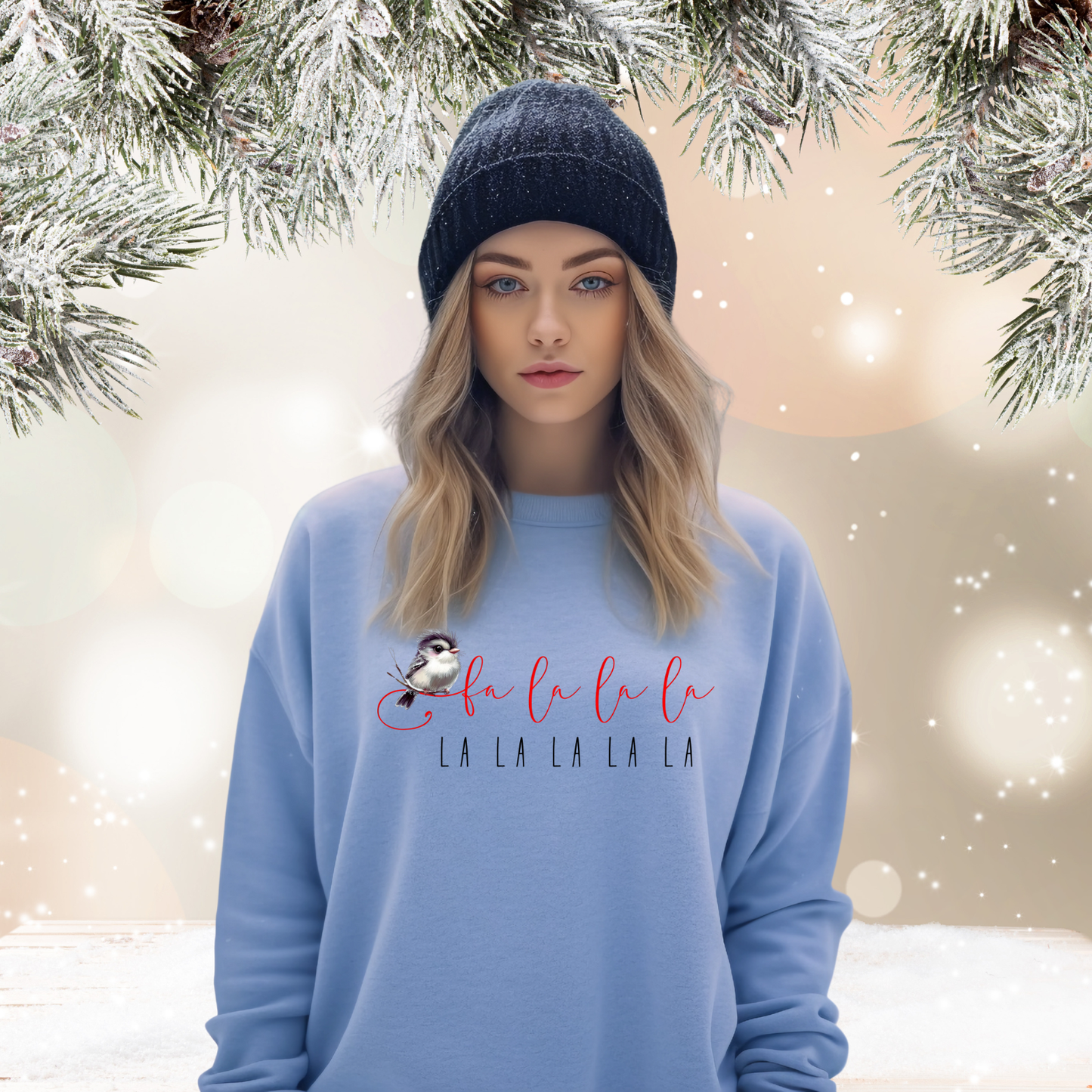 Fa La La La Crewneck Sweatshirt