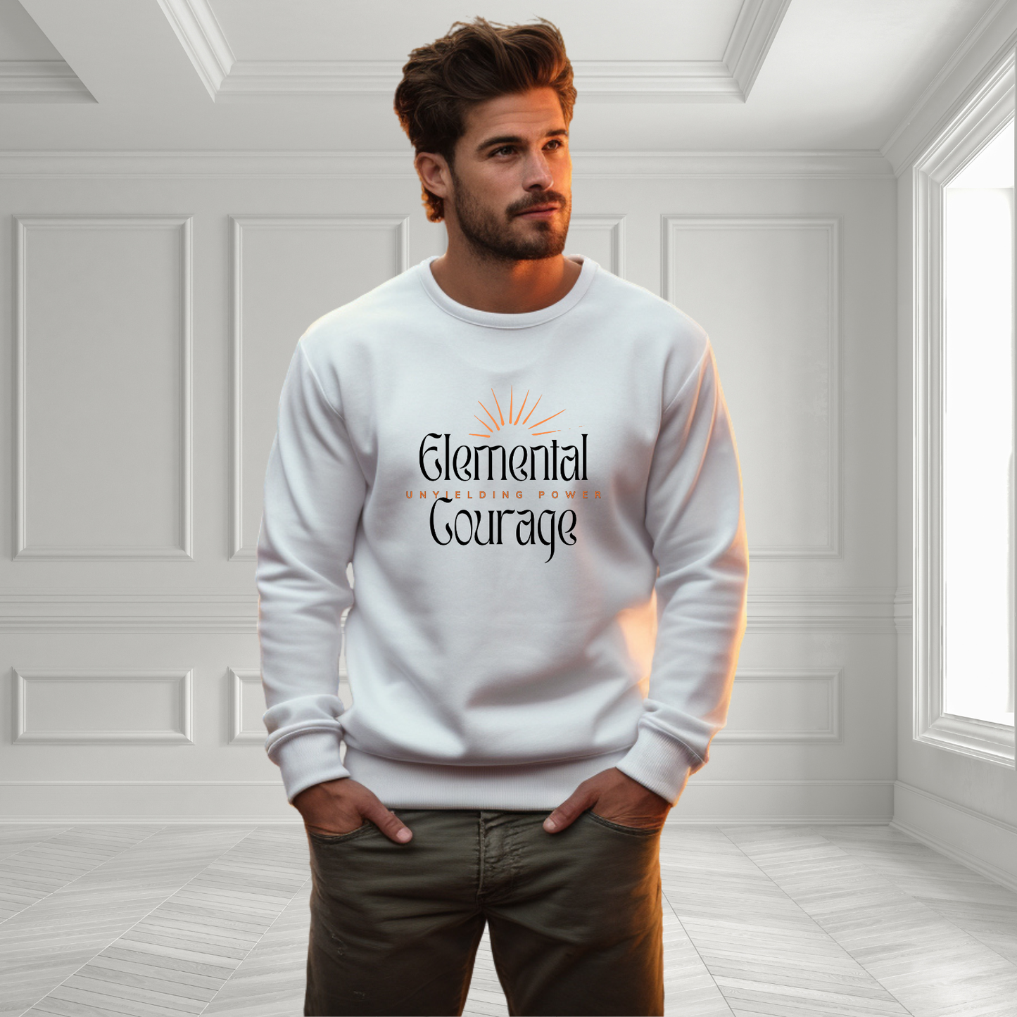 Elemental Courage Crewneck Sweatshirt