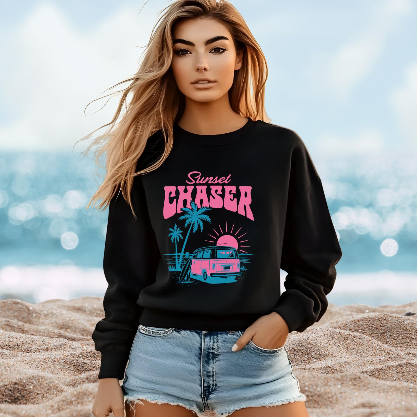 Sunset Chaser Crewneck Sweatshirt