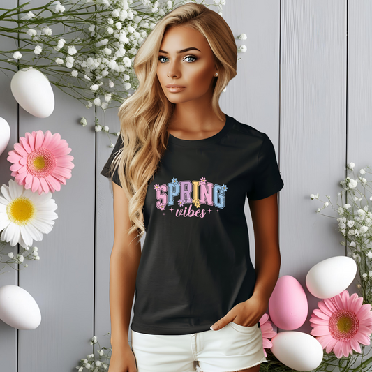 Varsity Spring Vibes T-Shirt