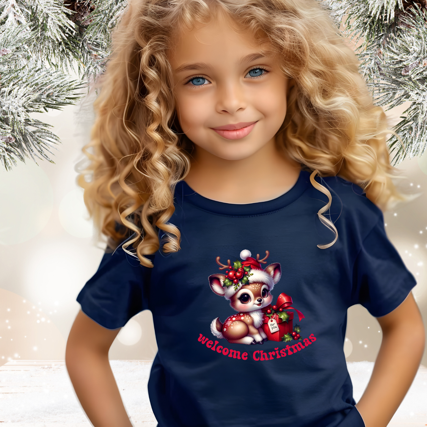 Welcome Christmas Kids T-Shirt