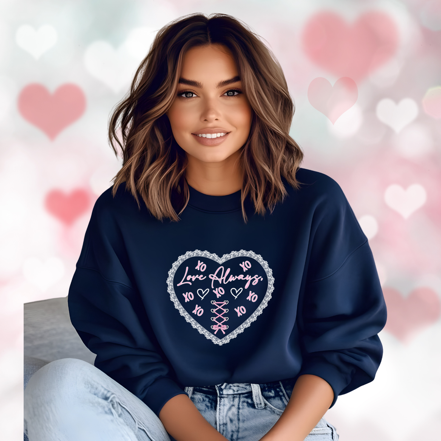 Love Always Crewneck Sweatshirt