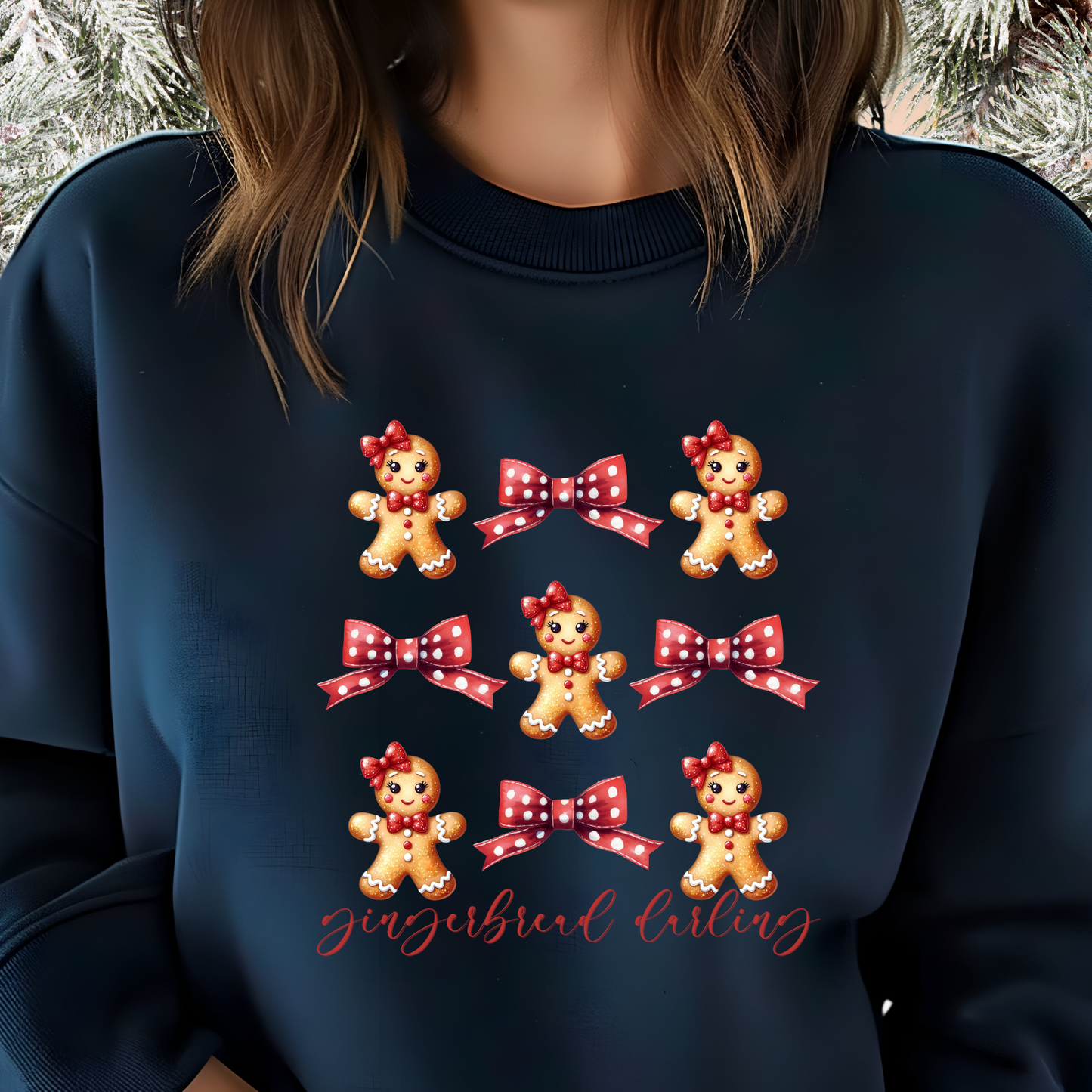 Gingerbread Darling Crewneck Sweatshirt
