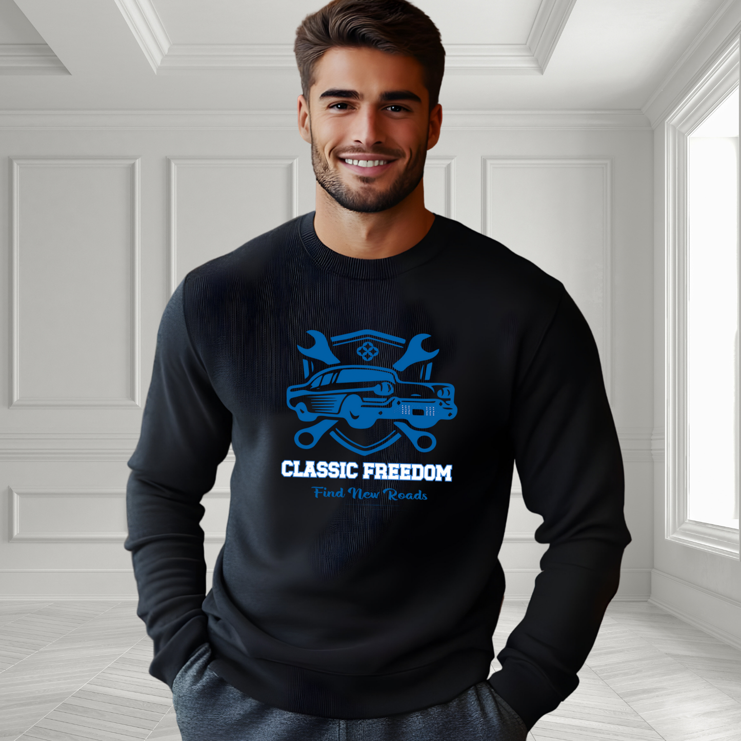 Classic Freedom Crewneck Sweatshirt
