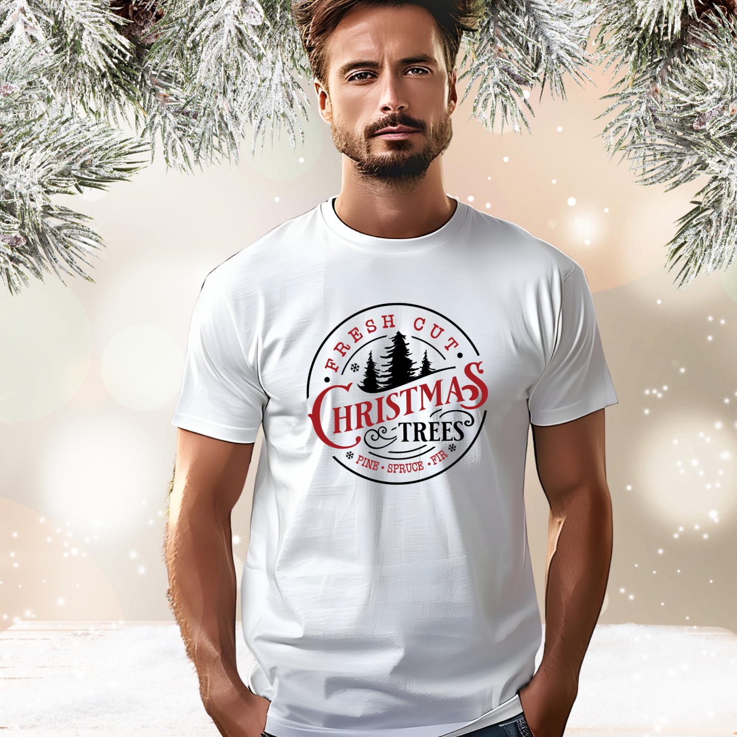 Fresh Cut Christmas Trees T-Shirt