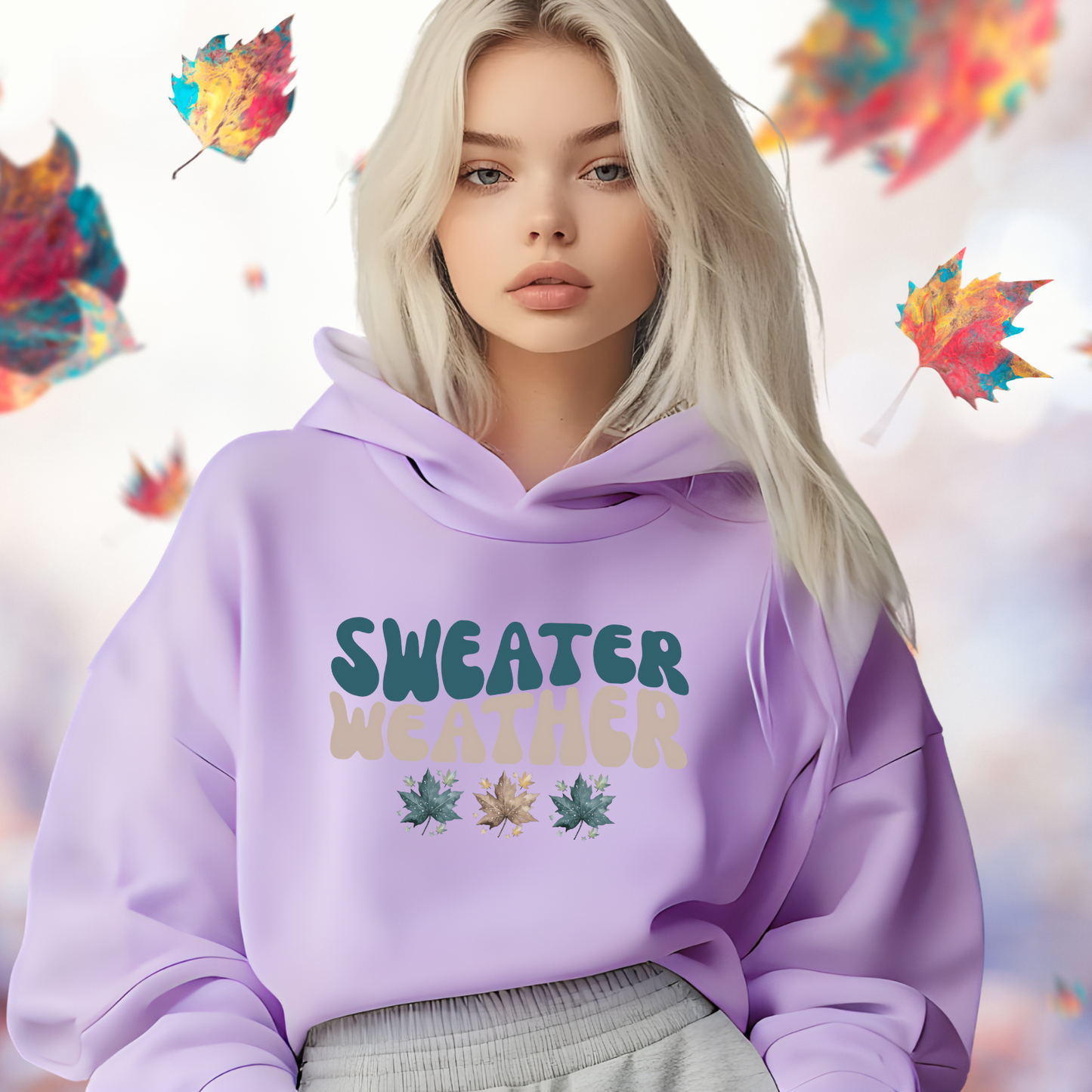 Sweater Weather Crop Hoodie