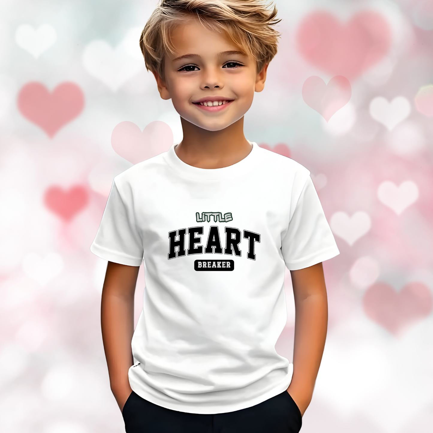 Little Heart Breaker Kid's T‑Shirt