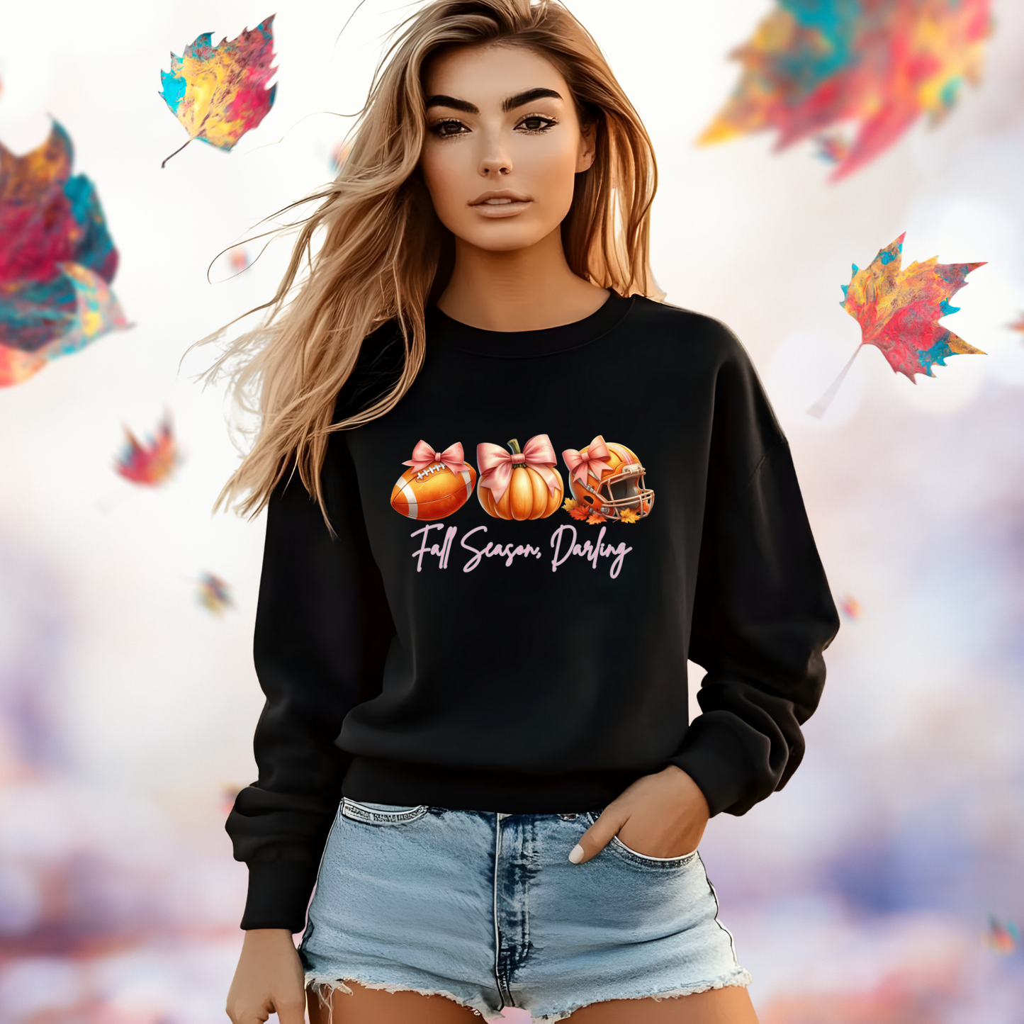 Fall Season Darling Crewneck Sweatshirt