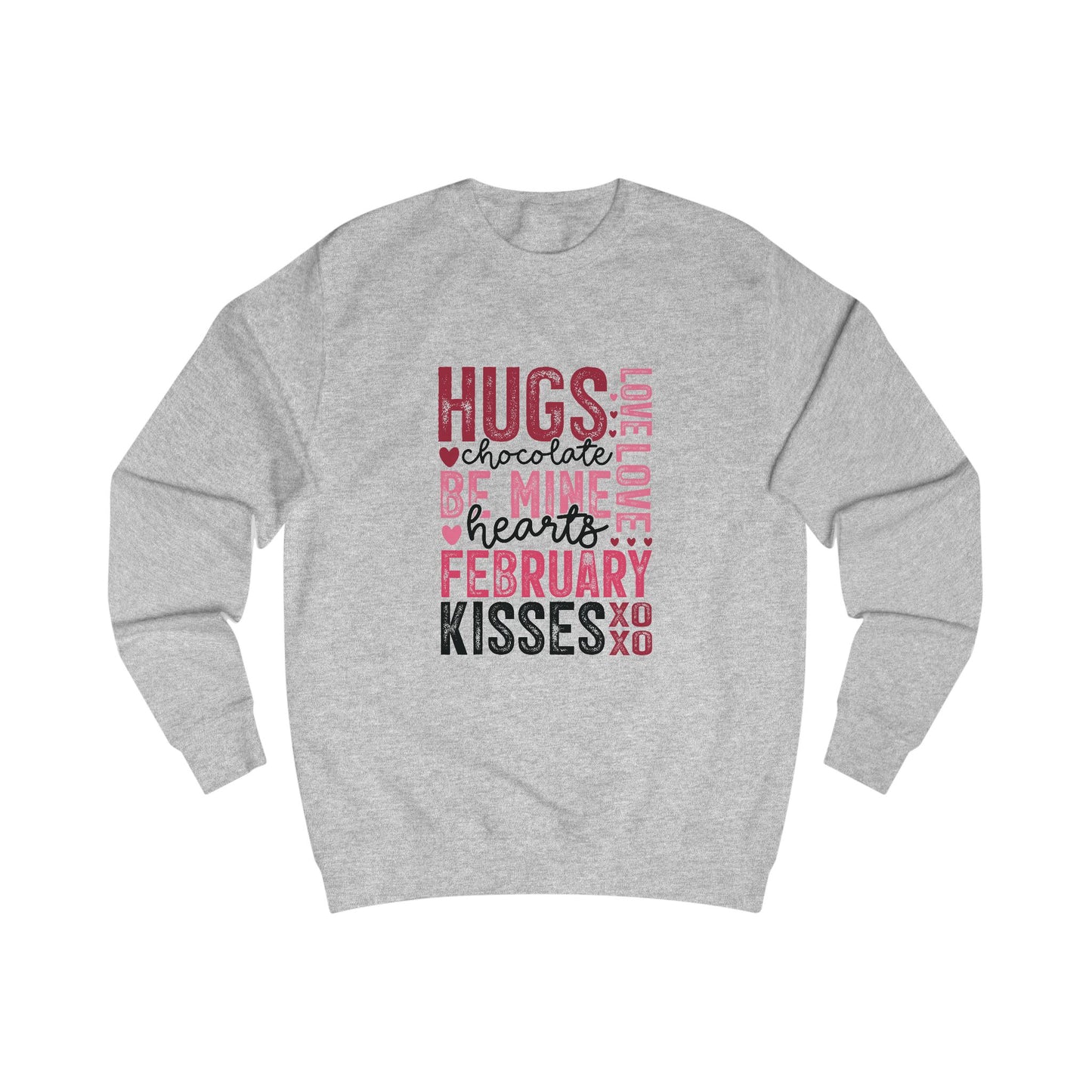 Valentine Typography Crewneck Sweatshirt