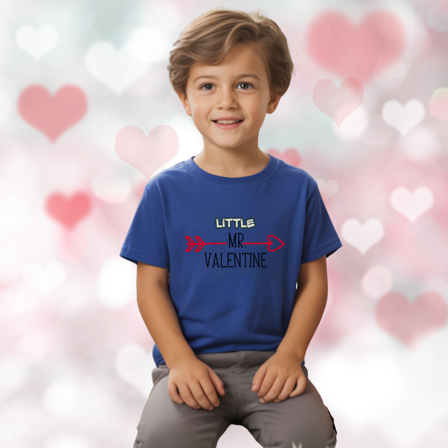 Little Mr. Valentine Kids T-Shirt