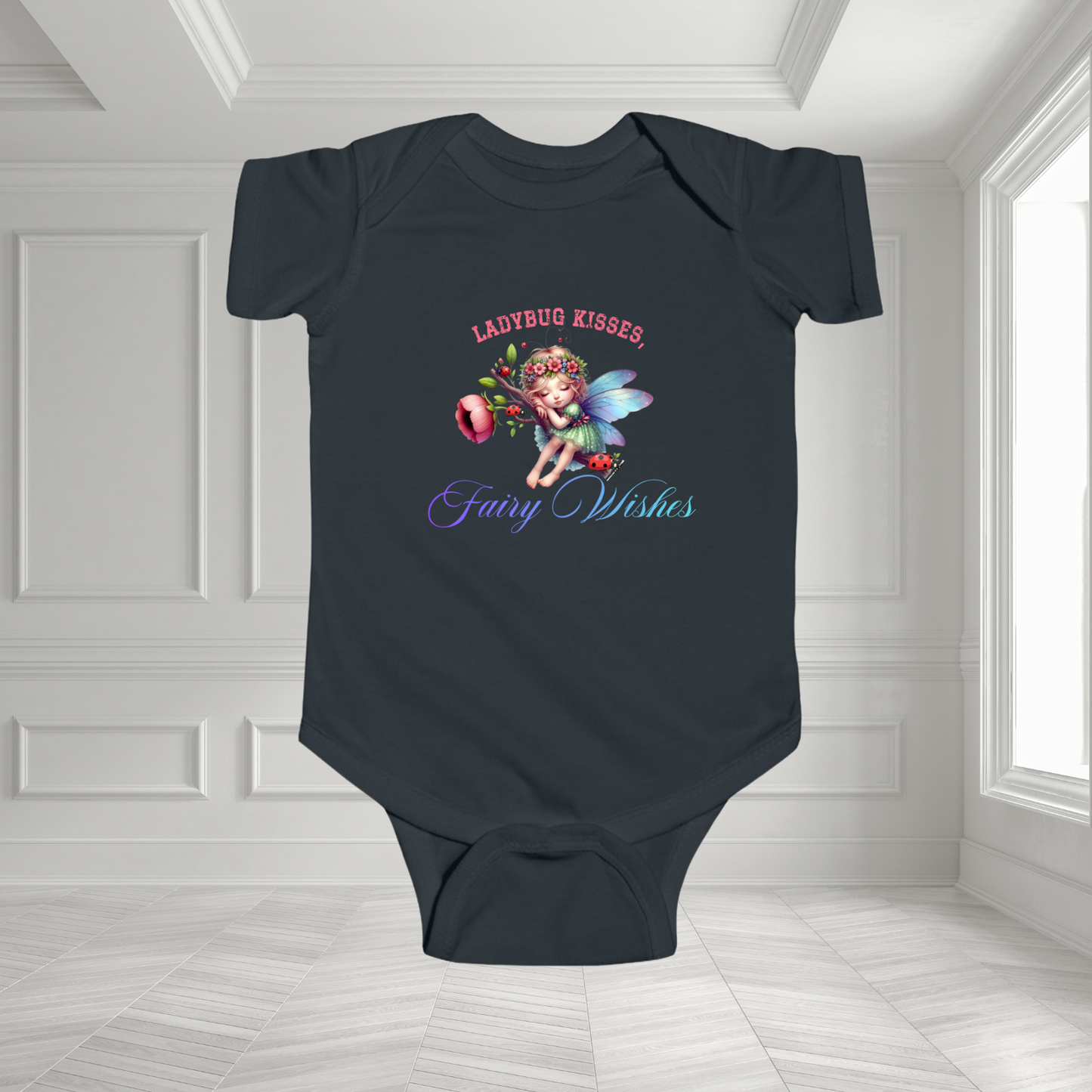 Fairy Wishes Infant Short Sleeve Onesie