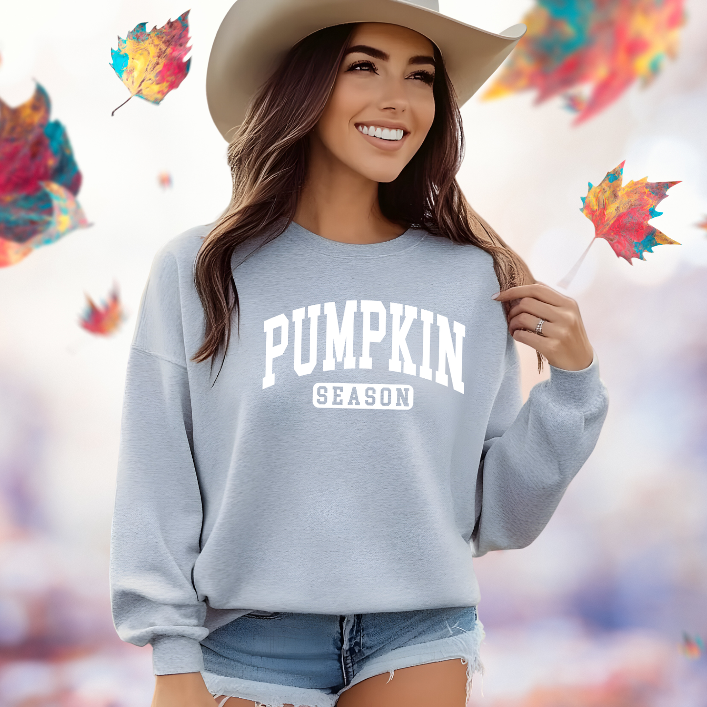 Pumpkin Season Crewneck Sweatshirt