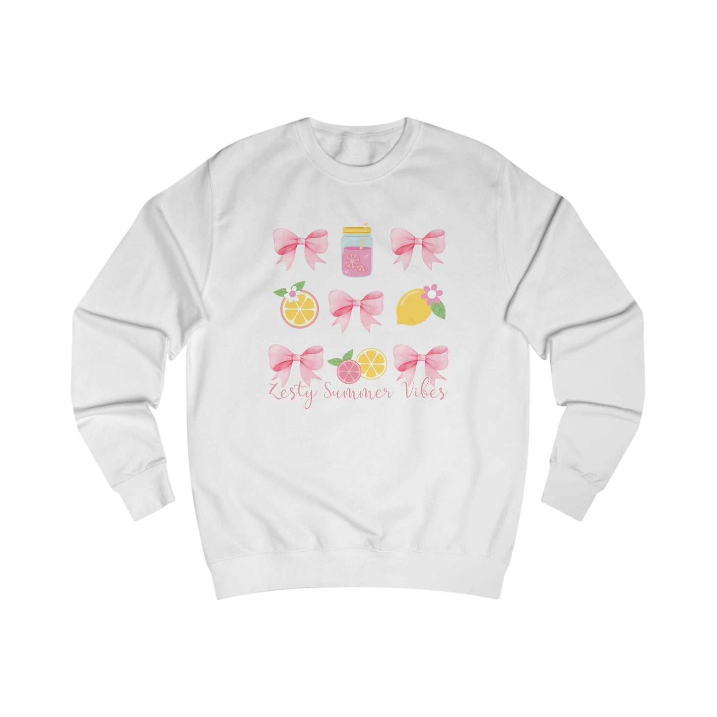 Zesty Summer Vibes Crewneck Sweatshirt