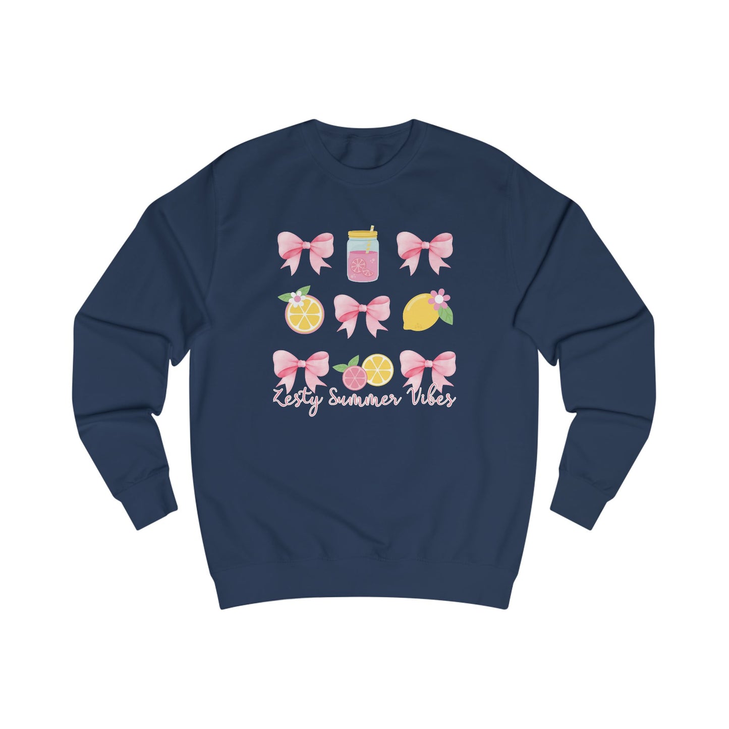 Zesty Summer Vibes Crewneck Sweatshirt