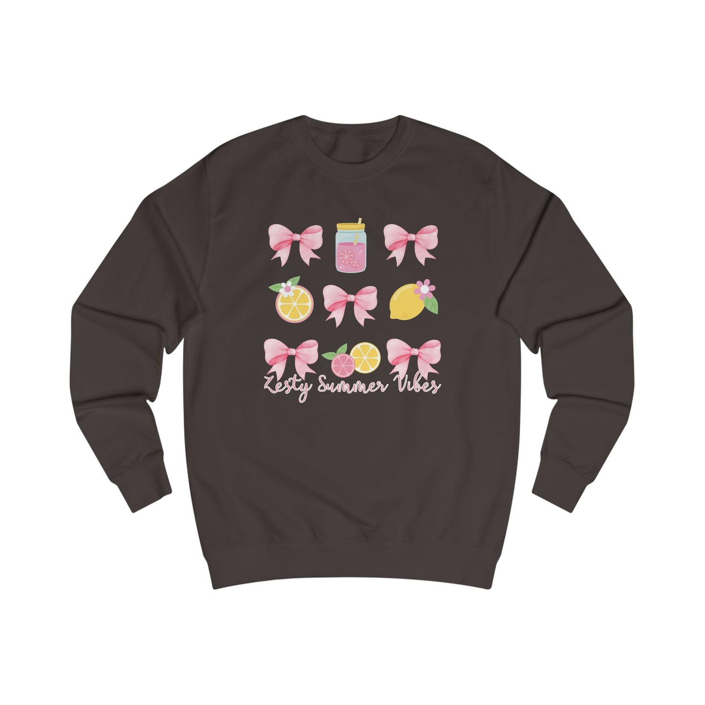 Zesty Summer Vibes Crewneck Sweatshirt