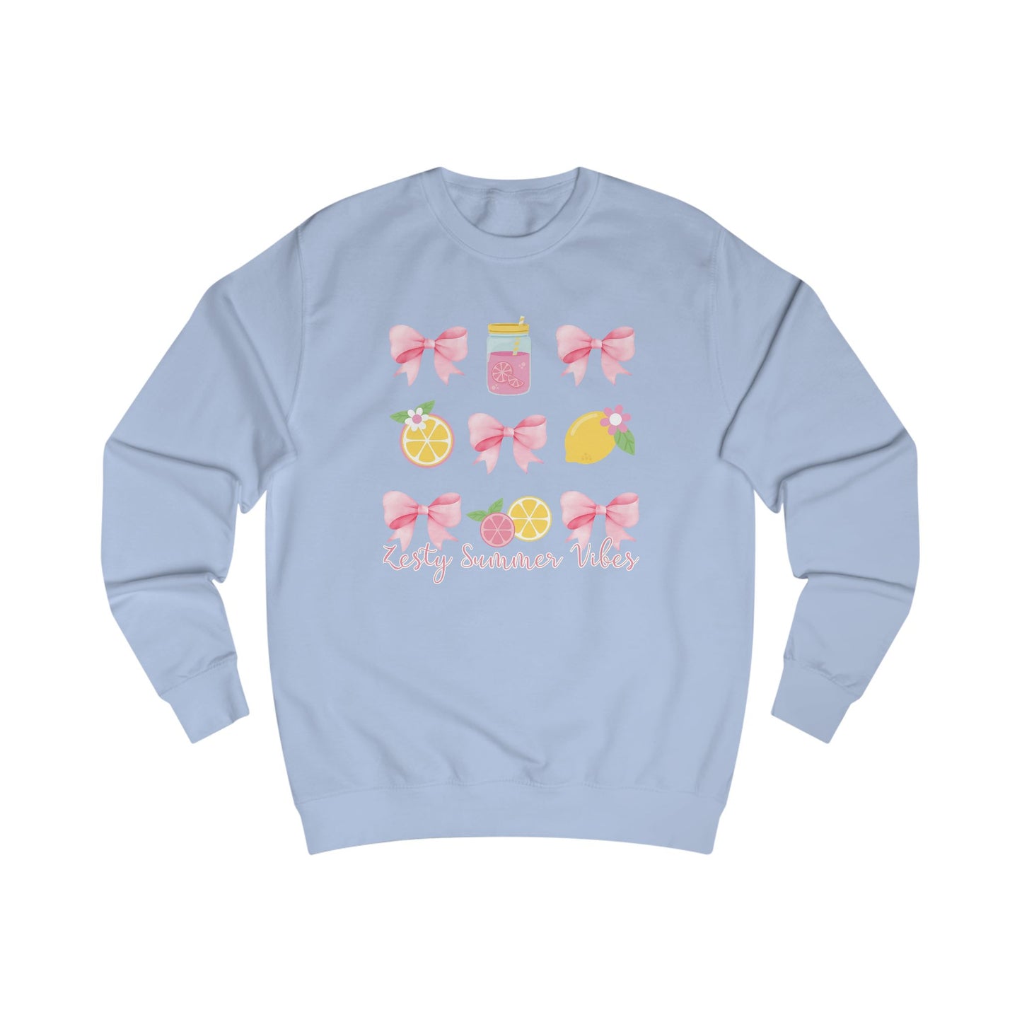 Zesty Summer Vibes Crewneck Sweatshirt