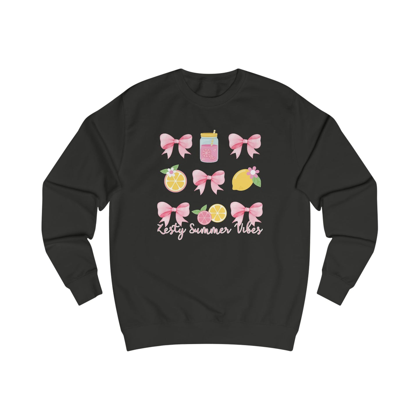 Zesty Summer Vibes Crewneck Sweatshirt