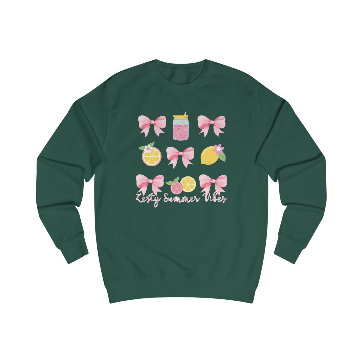 Zesty Summer Vibes Crewneck Sweatshirt