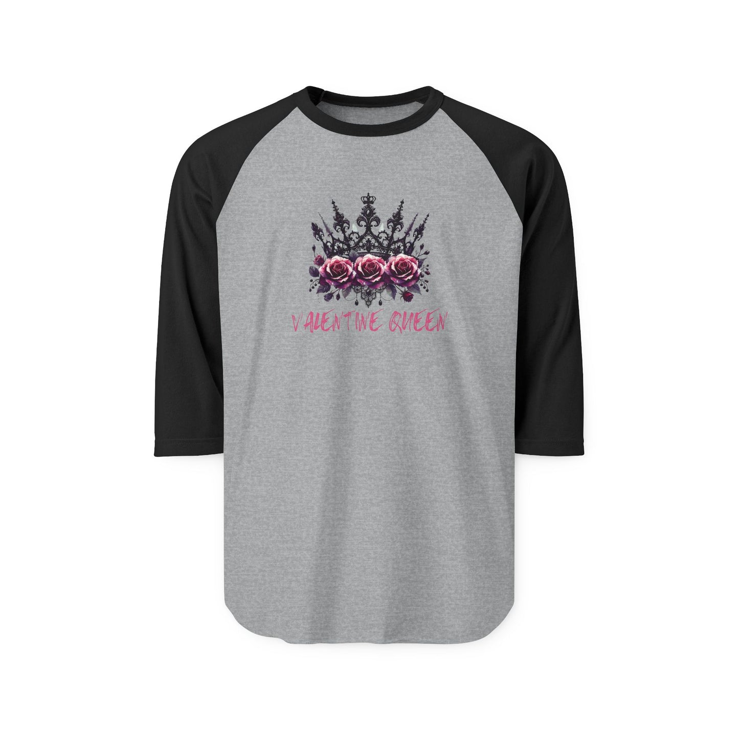 Valentine Queen Baseball Tee