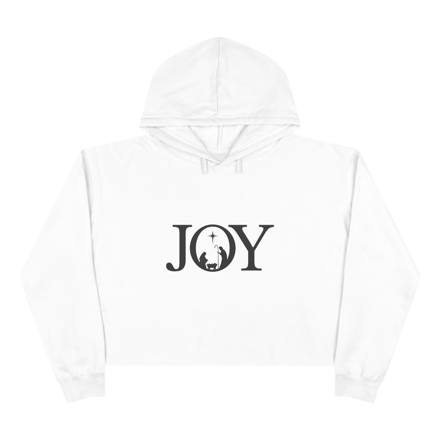 Christmas Joy Crop Hoodie