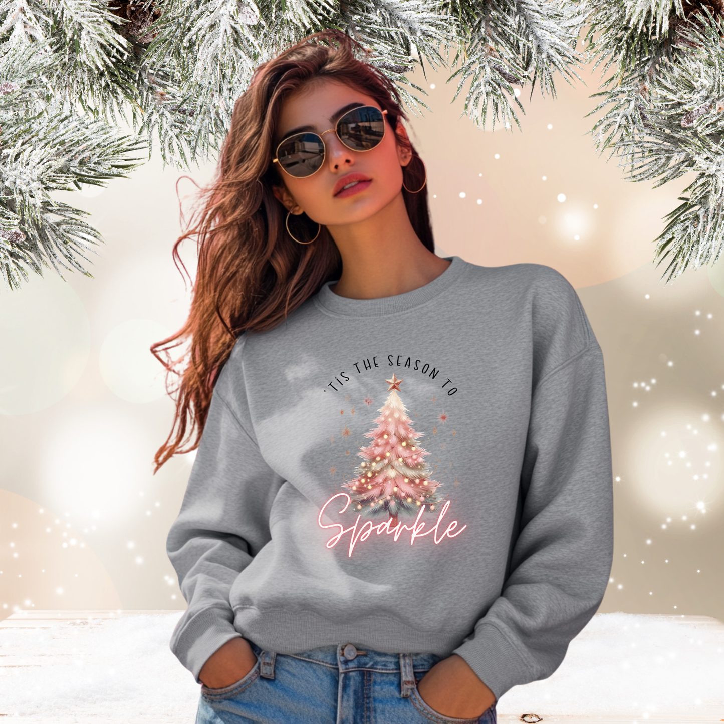 ’Tis the Season to Sparkle Crewneck Sweatshirt