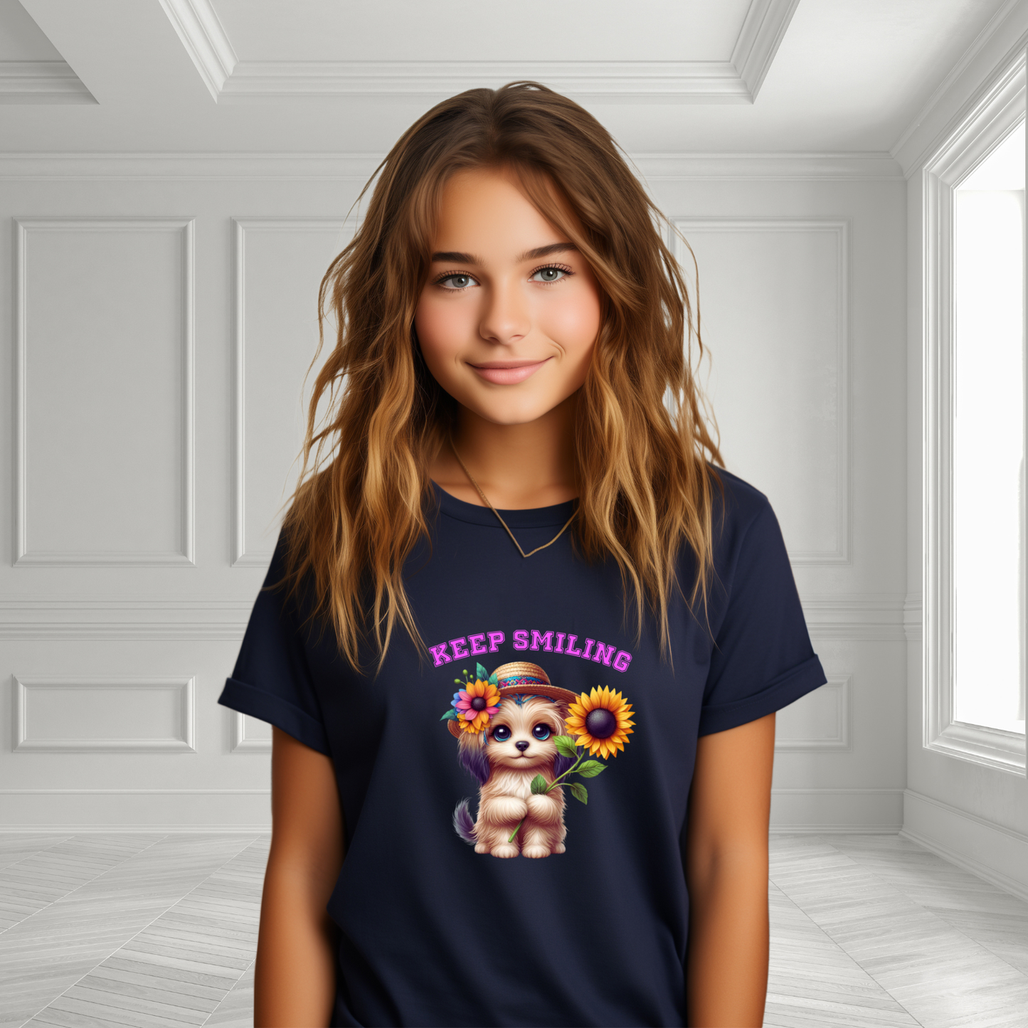 Keep Smiling Kid's T-Shirt