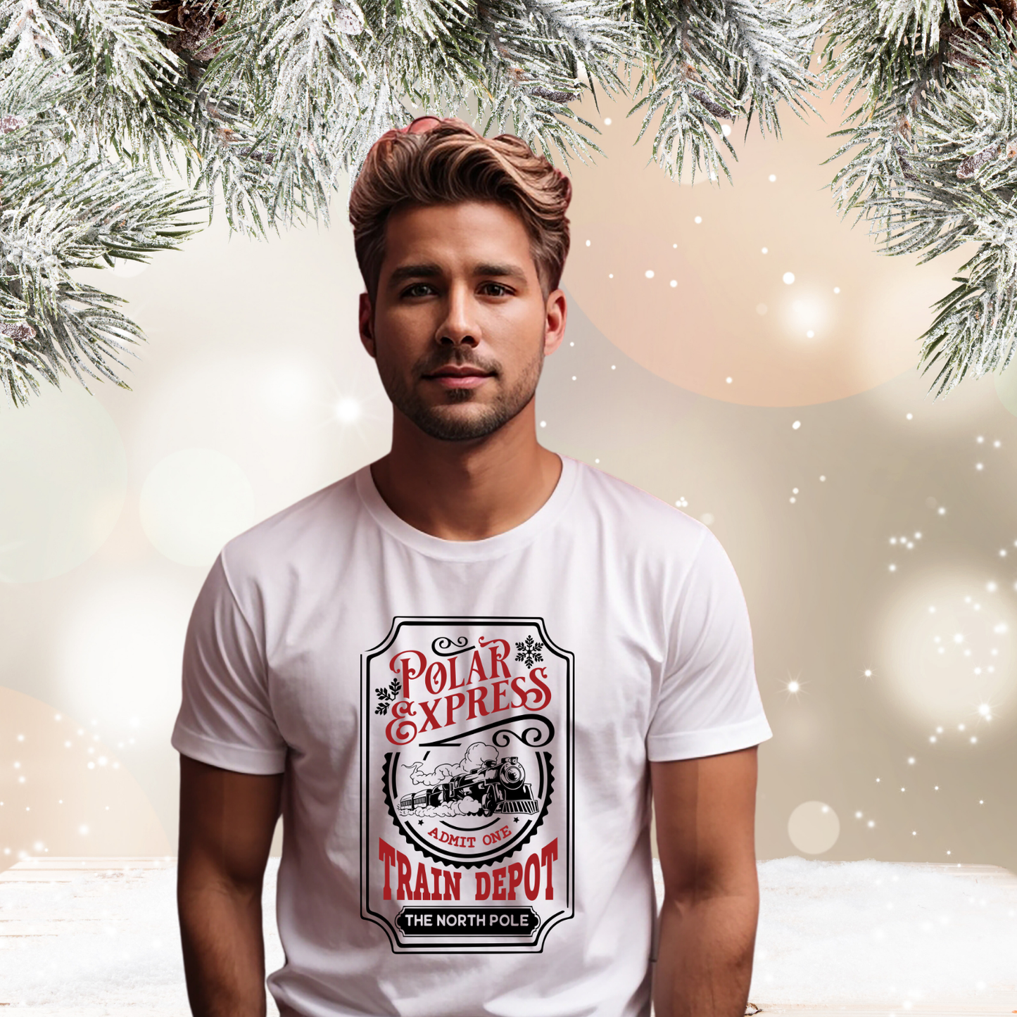 Polar Express Train Depot T‑Shirt
