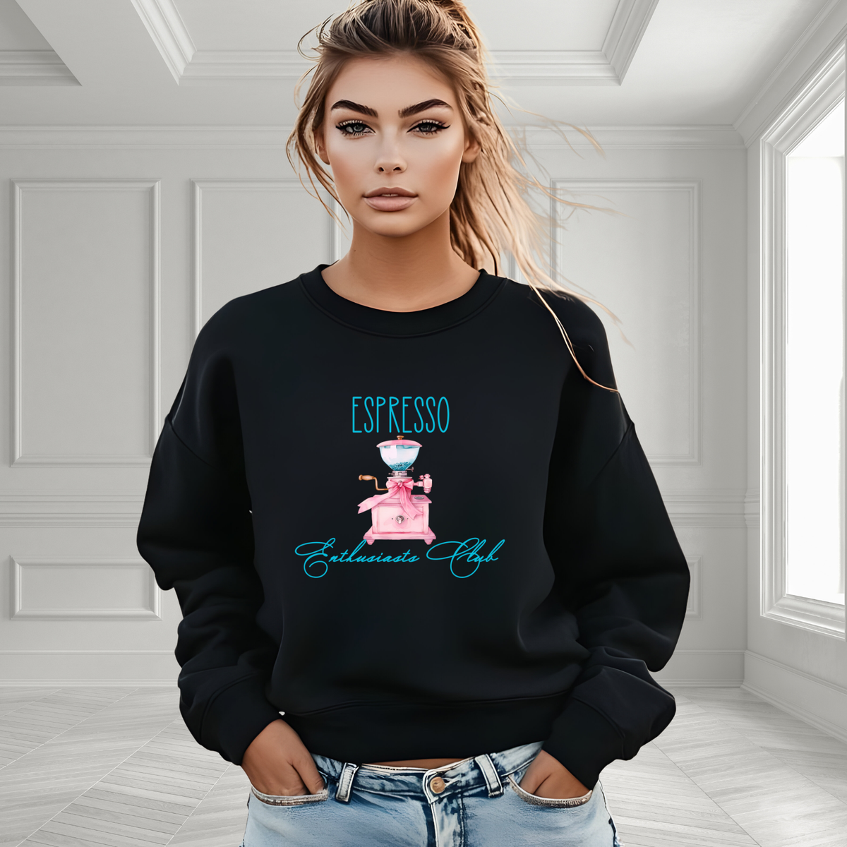 Espresso Enthusiasts Club Crewneck Sweatshirt