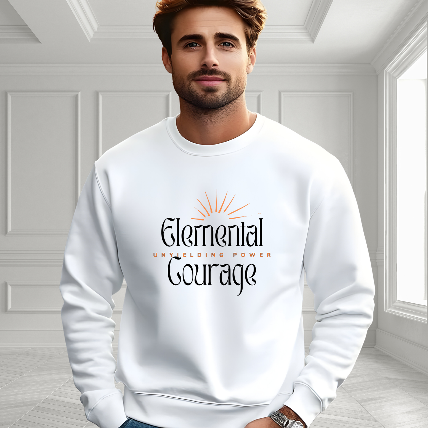 Elemental Courage Crewneck Sweatshirt