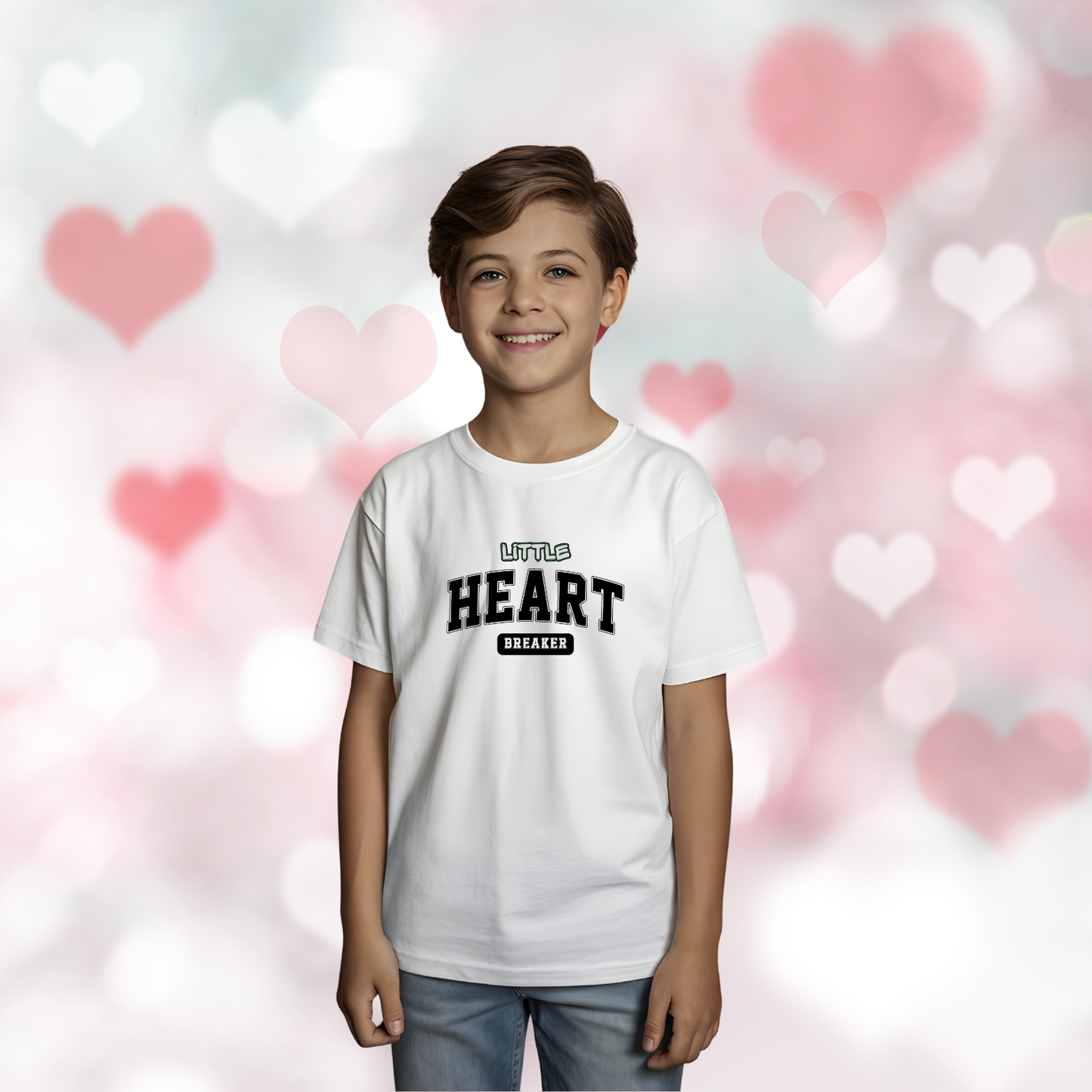 Little Heart Breaker Kid's T‑Shirt