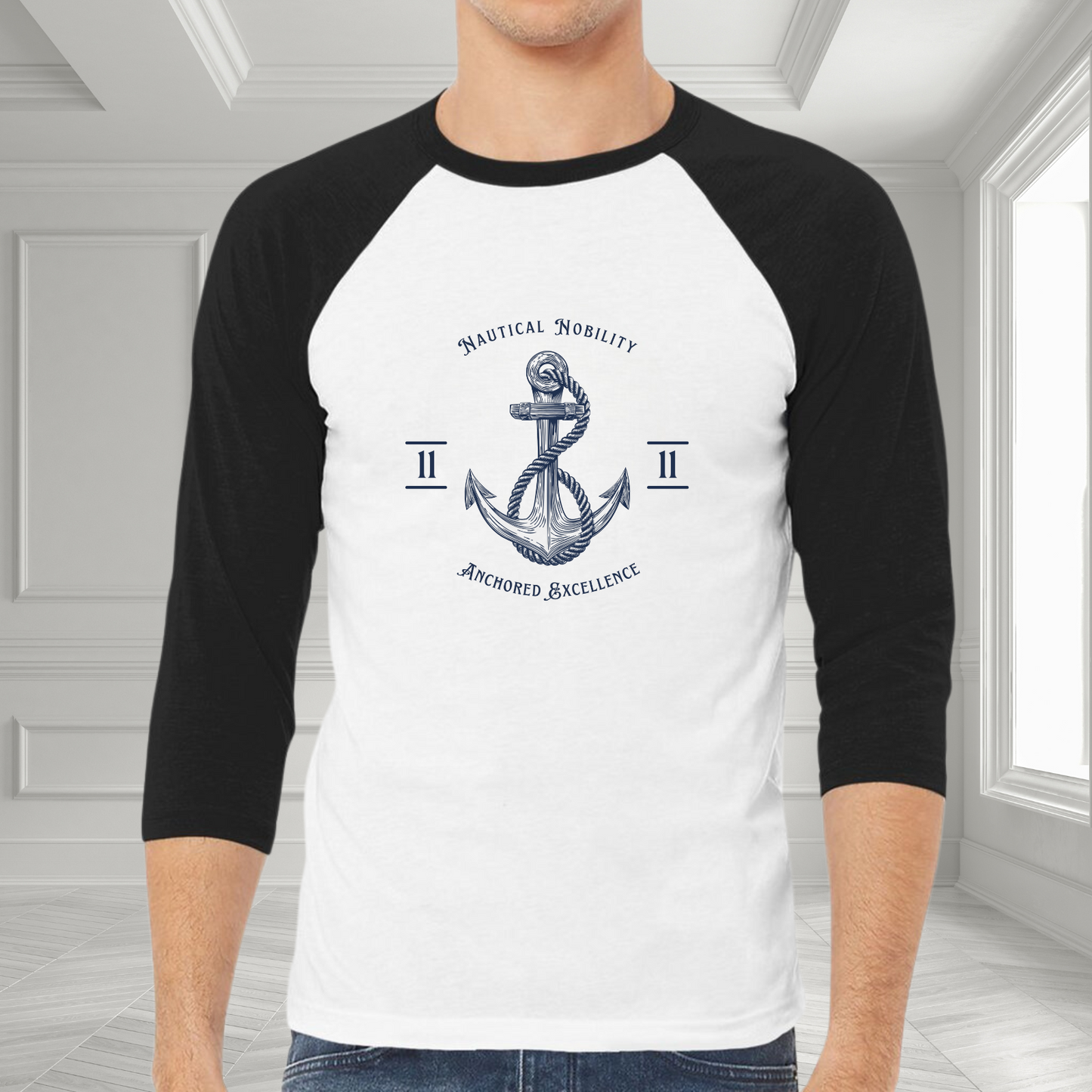 Nautical Nobility Baseball Tee