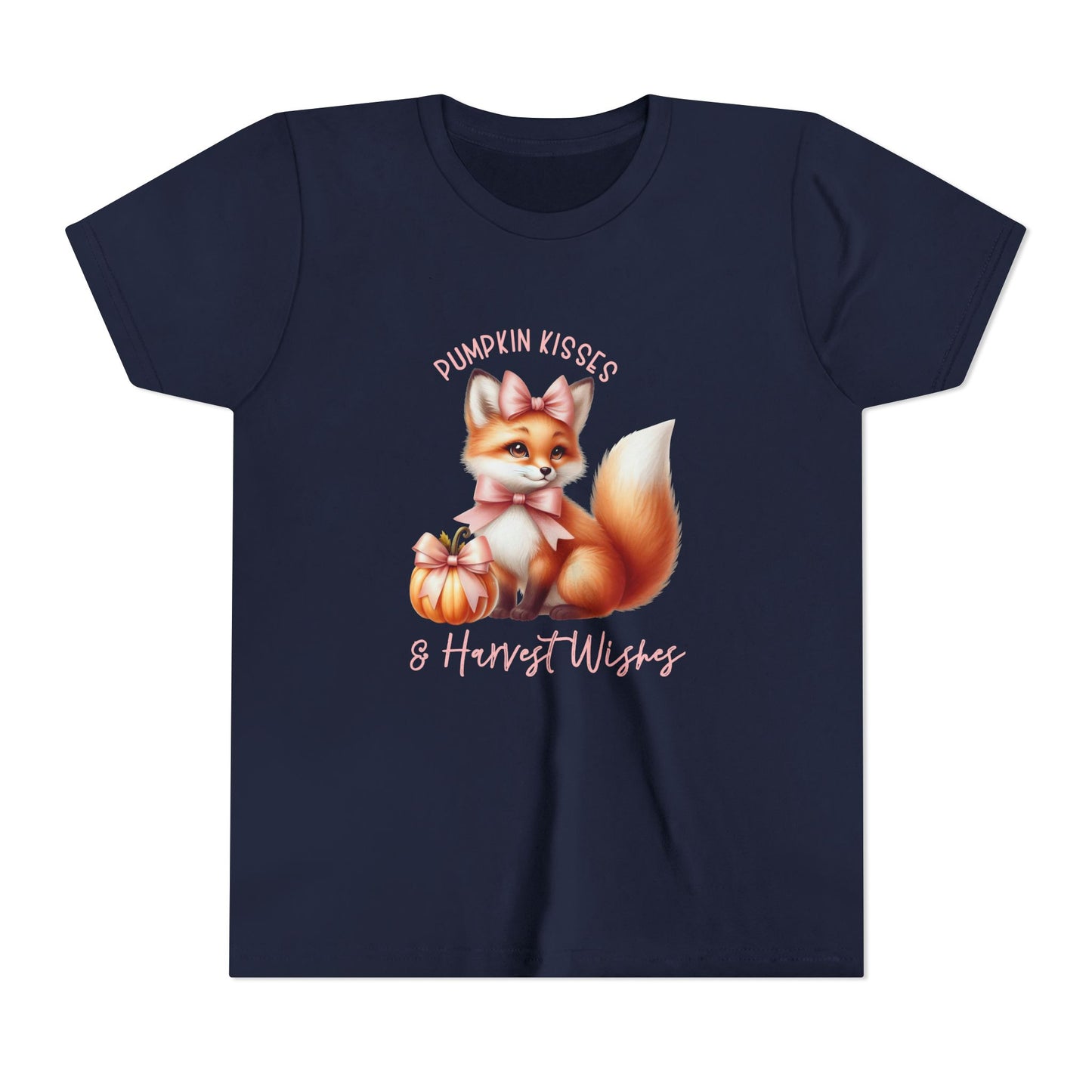 Pumpkin Kisses & Harvest Wishes Kid’s T-Shirt