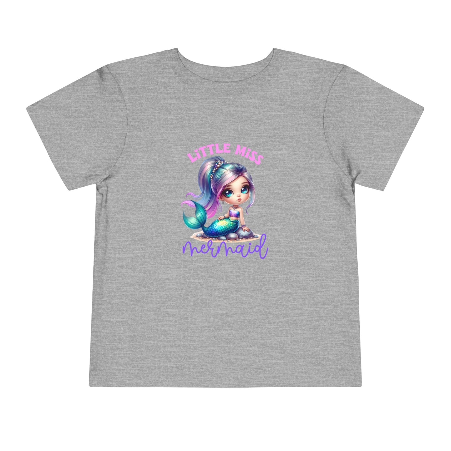Little Miss Mermaid Toddler T-Shirt