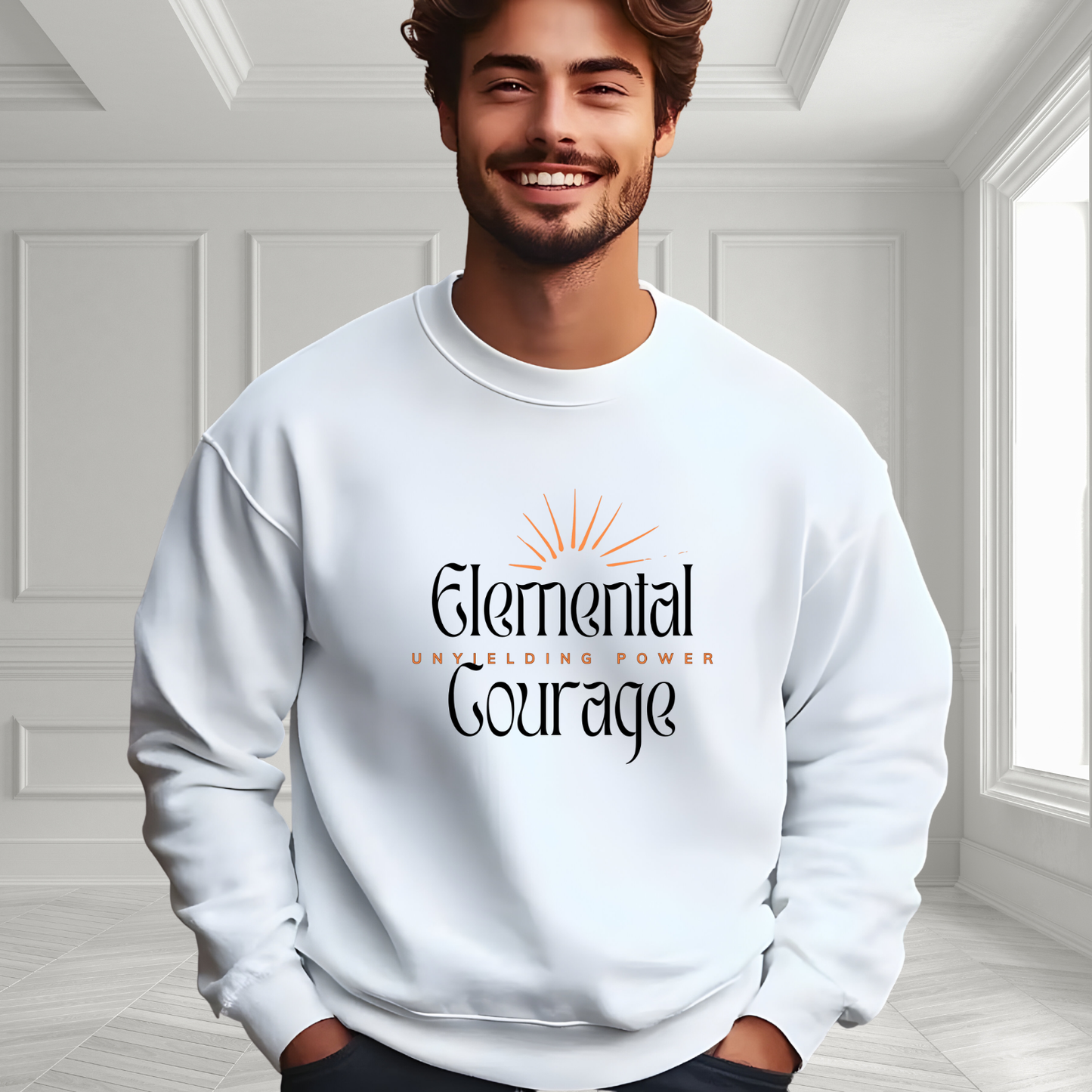 Elemental Courage Crewneck Sweatshirt