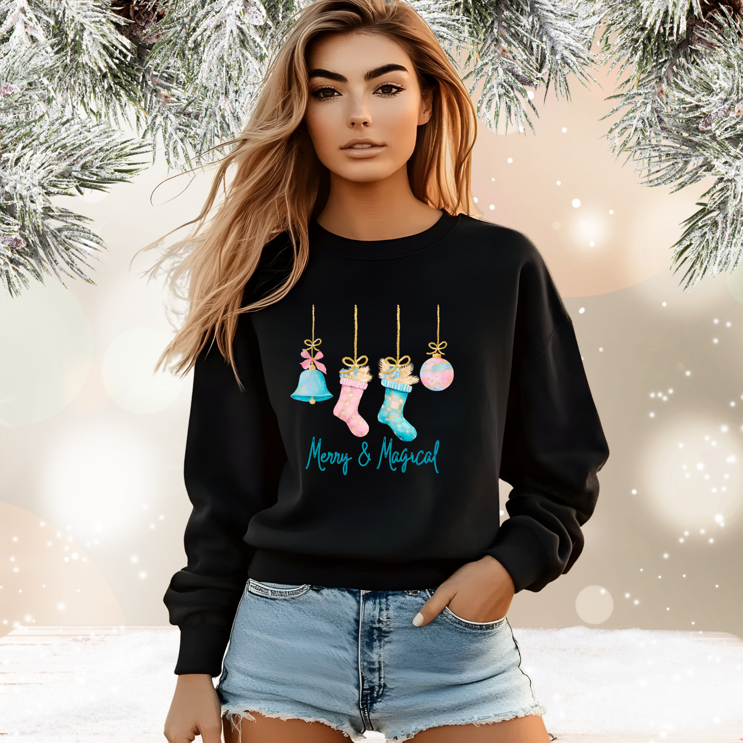 Merry And Magical Crewneck Sweatshirt