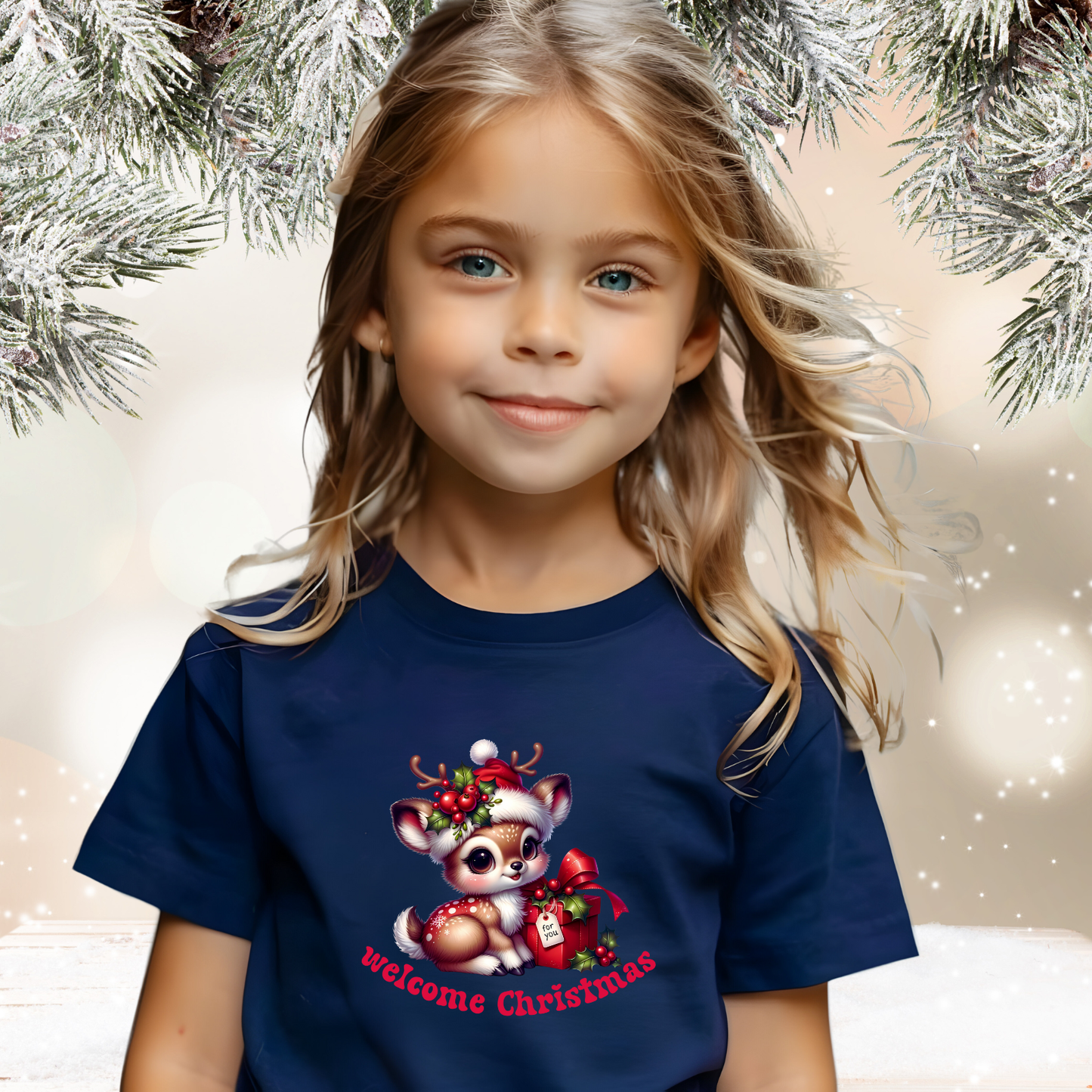 Welcome Christmas Kids T-Shirt