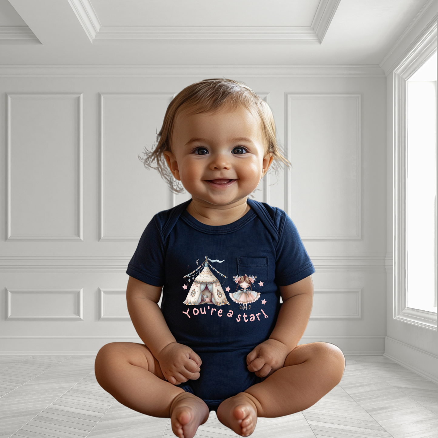 You’re A Star Infant Short Sleeve Onesie