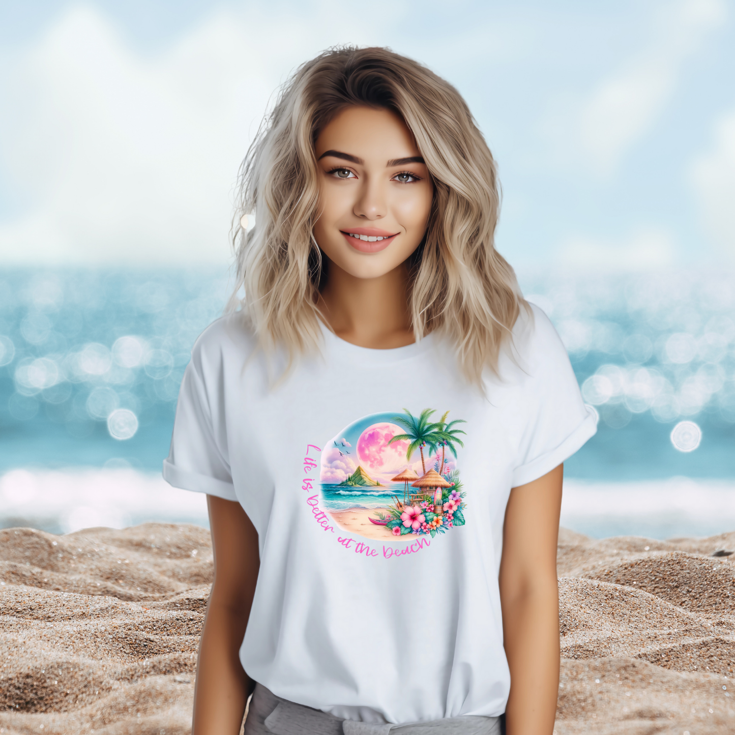 Life Is Better at The Beach T-Shirt