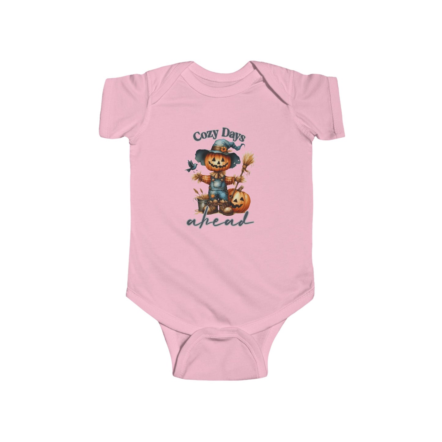 Cozy Days Ahead Infant Short Sleeve Onesie