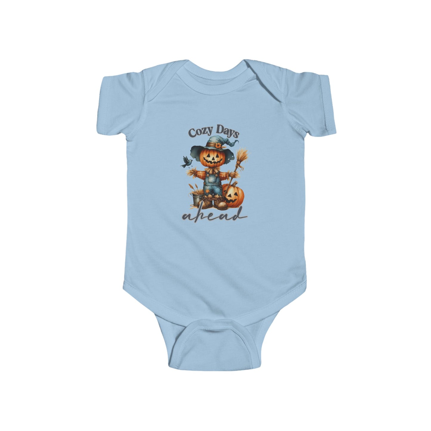 Cozy Days Ahead Infant Short Sleeve Onesie
