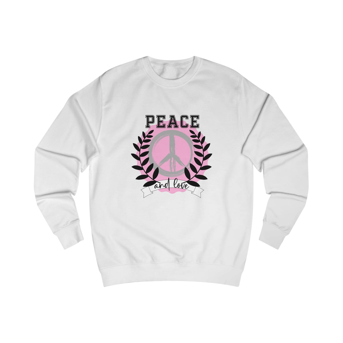 Peace And Love Crewneck Sweatshirt