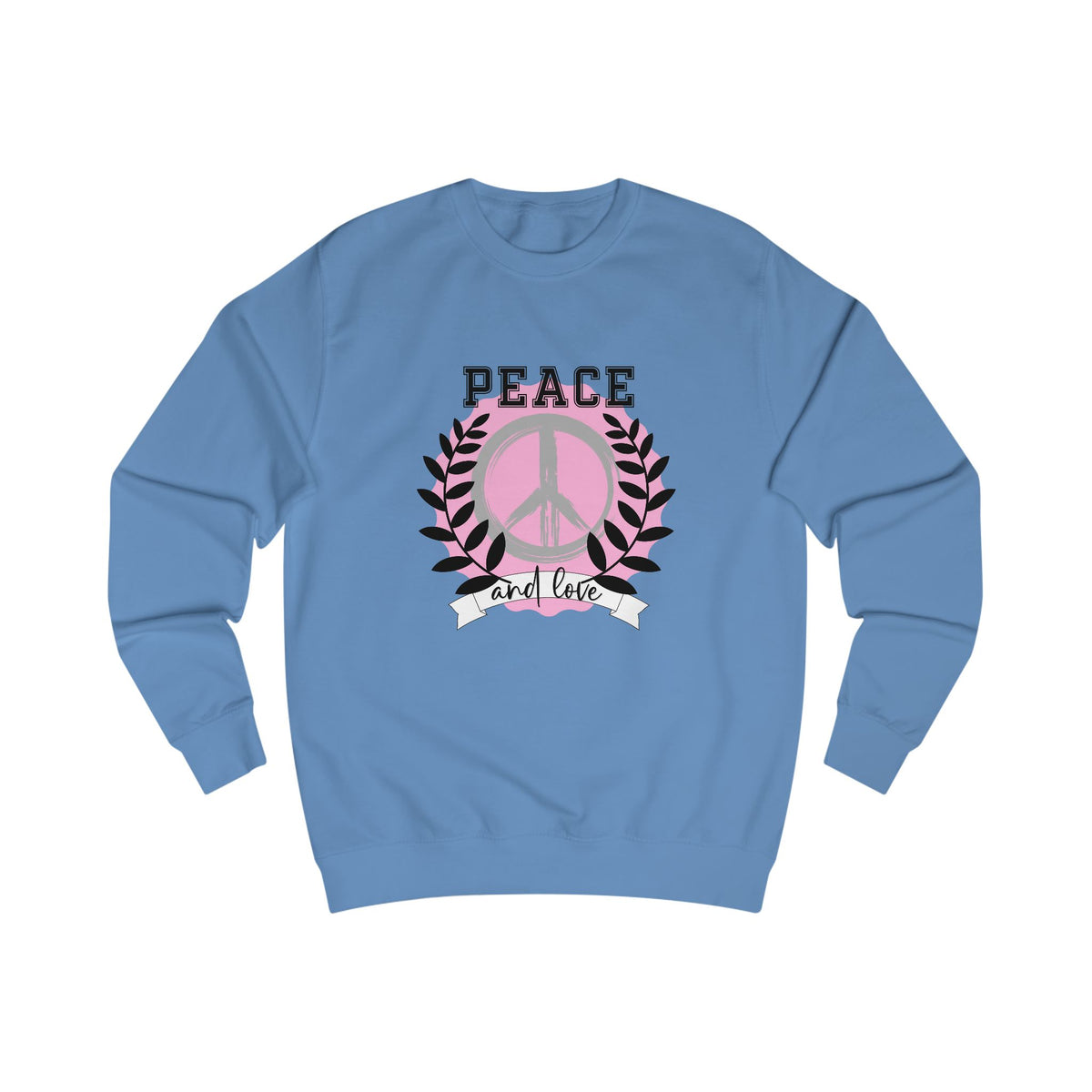 Peace And Love Crewneck Sweatshirt