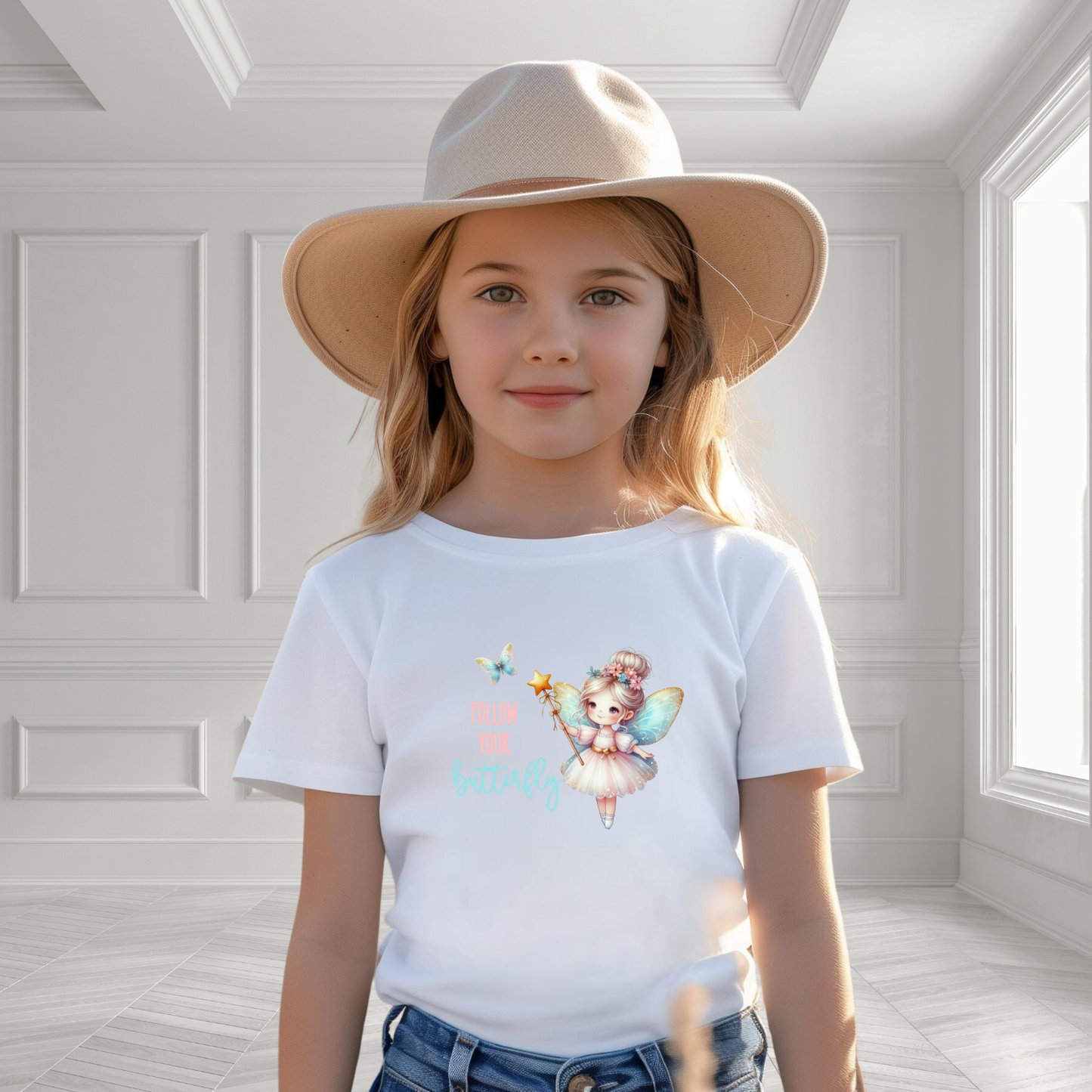 Follow Your Butterfly Kid's T-Shirt