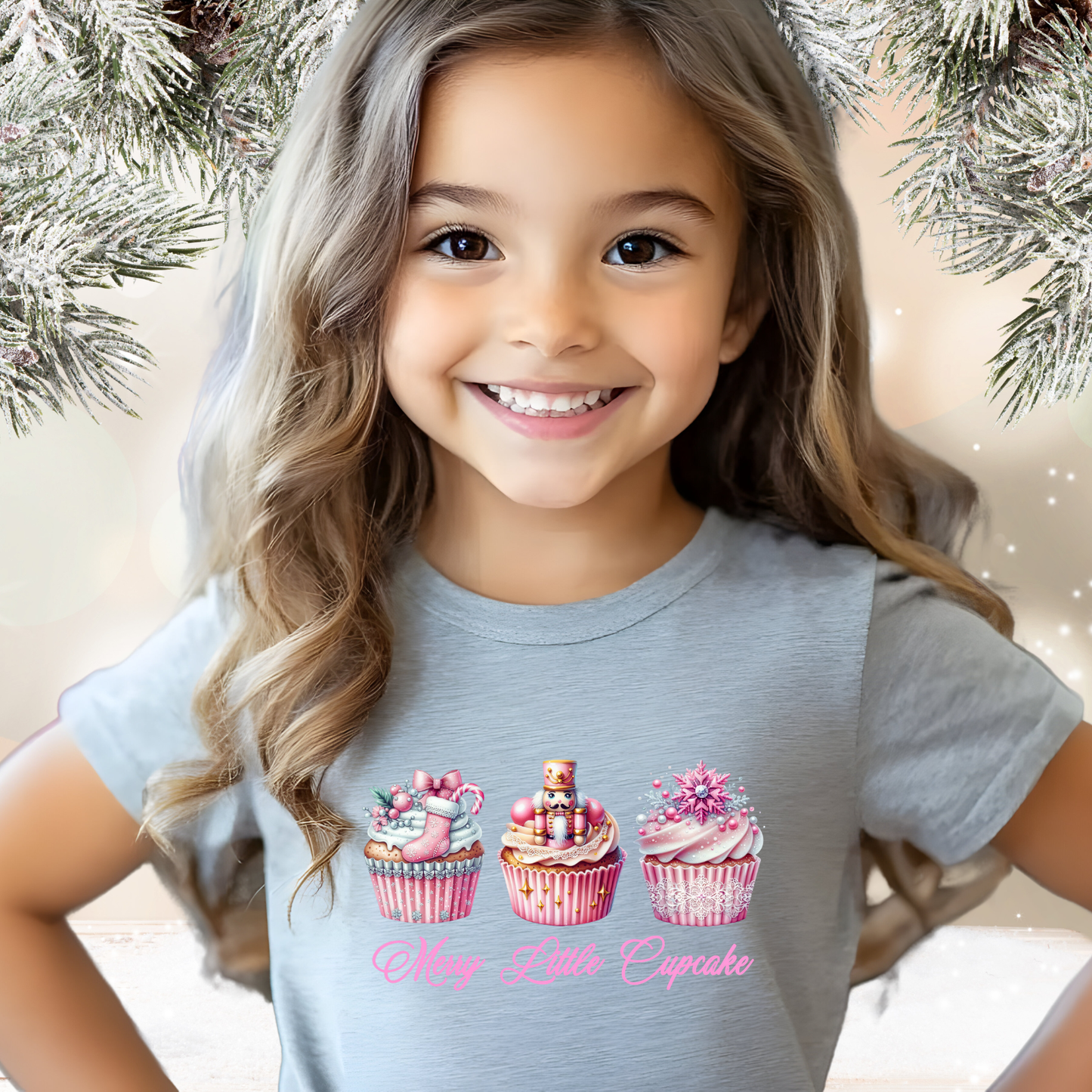 Merry Little Cupcake Kid's T-Shirt