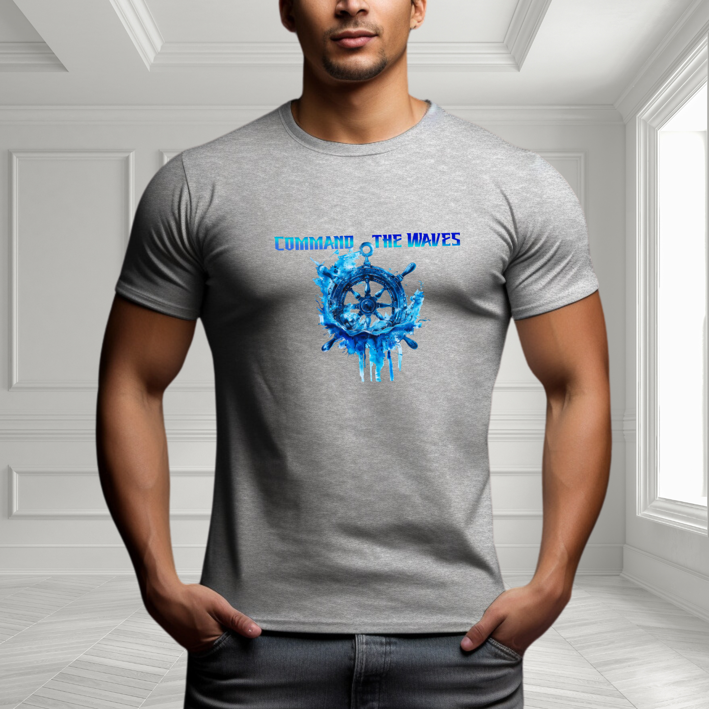 Command The Waves T-Shirt