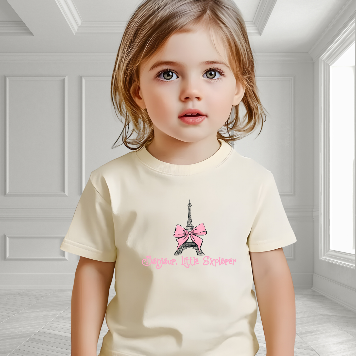 Bonjour, Little Explorer Toddler T-Shirt