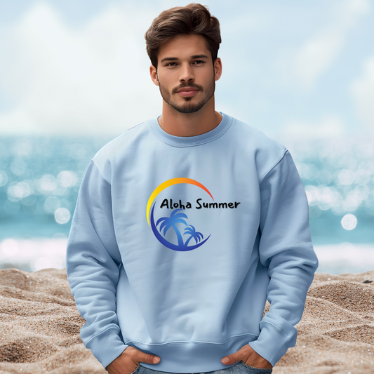 Aloha Summer Crewneck Sweatshirt